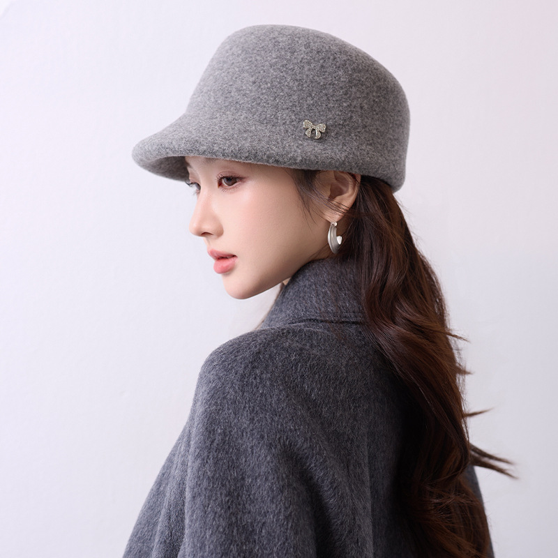 Beret French Wool - Autumn and winter French-style wool blend