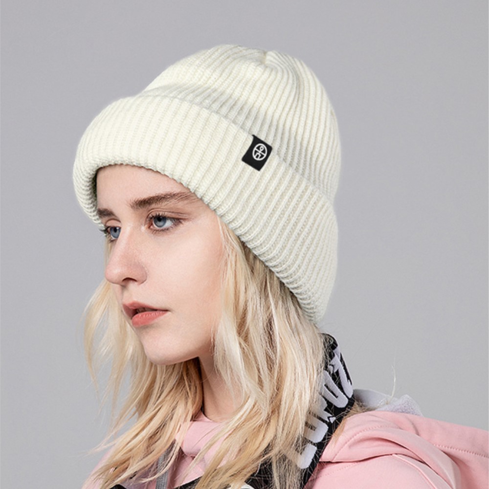 Beanie Cuffed Knit - Daily Wear Cuffed Beanie Hat Winter