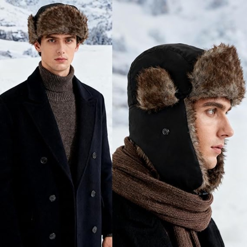 Unisex Winter Trapper Hat Wate - огляд і ціна Trapper Hat Ear Flap