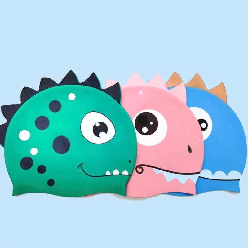 New Cartoon Silicone Swimming  - огляд і ціна Swim Hat Silicone