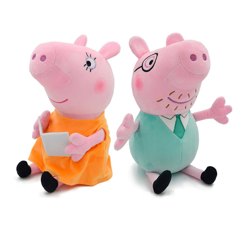 30cm Peppa Pig Plush Toys Cute - огляд і ціна Dad Hat Cotton