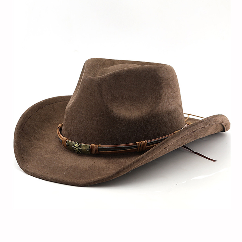 Suede Western Cowboy Hat For M - огляд і ціна Cowboy Hat Straw