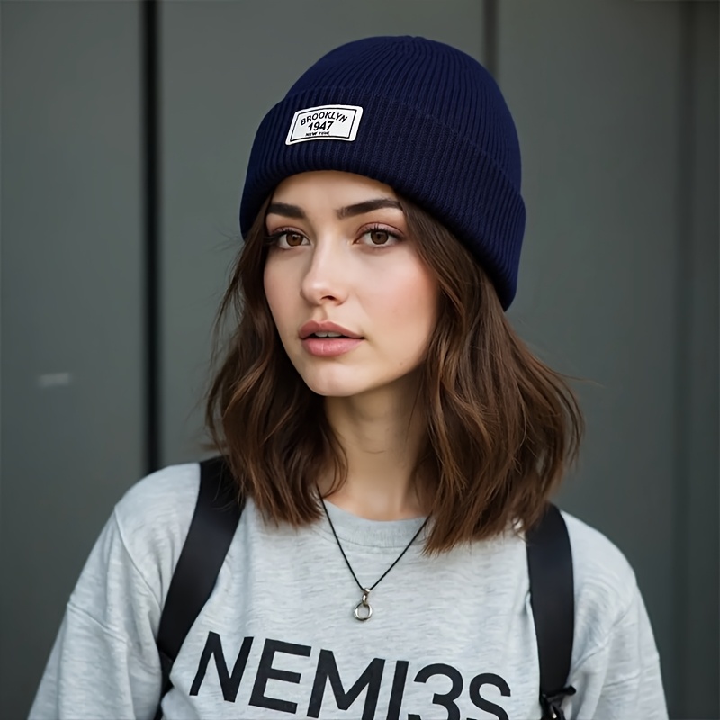 Unisex Brooklyn 1947 New York  - огляд і ціна Beanie Cuffed Knit