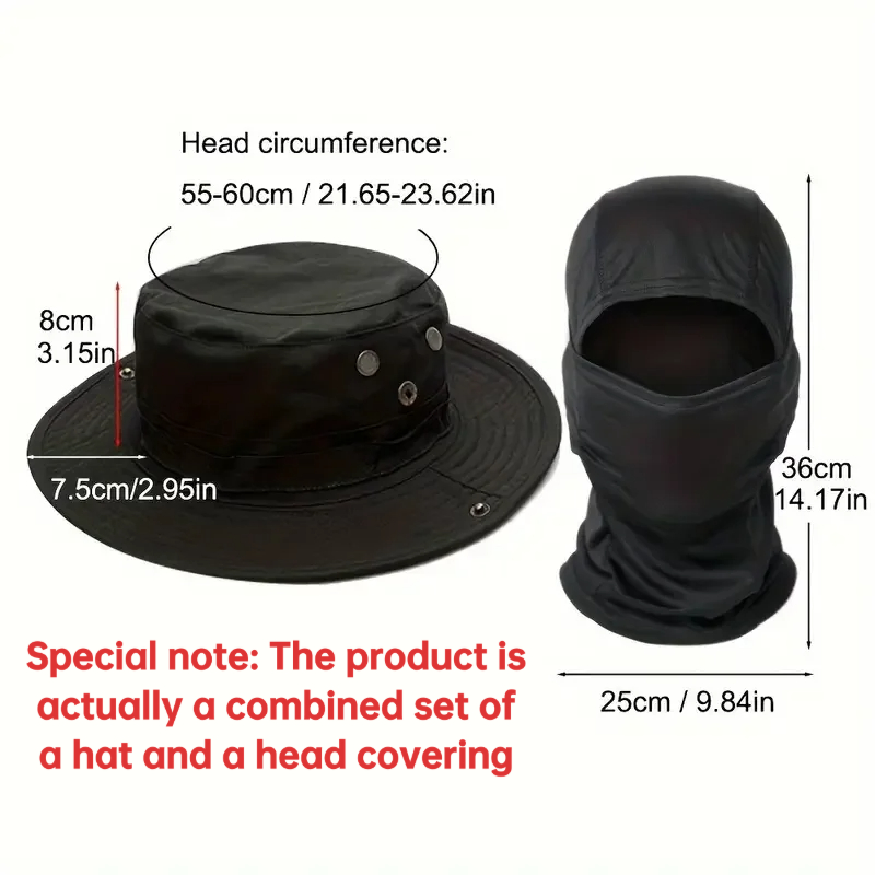 Camouflage Boonie Cap Balaclav - огляд і ціна Boonie Hat Tactical