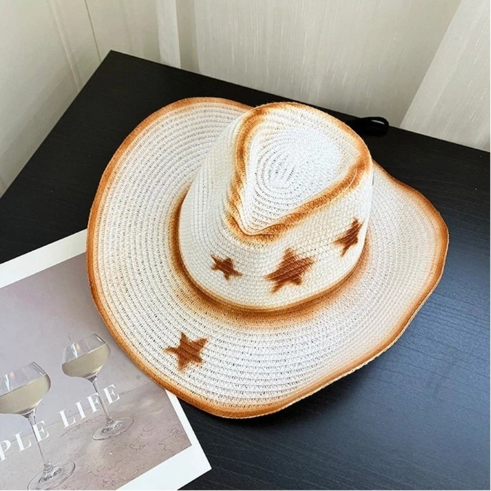 Fashion Breathable Westren Cow - огляд і ціна Cowboy Hat Straw