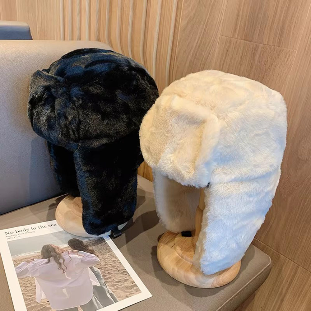 Unisex Thick Plush Trapper Hat - огляд і ціна Trapper Hat Ear Flap