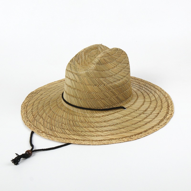 Wide Brim Tie Cowboy Straw Hat - огляд і ціна Cowboy Hat Straw