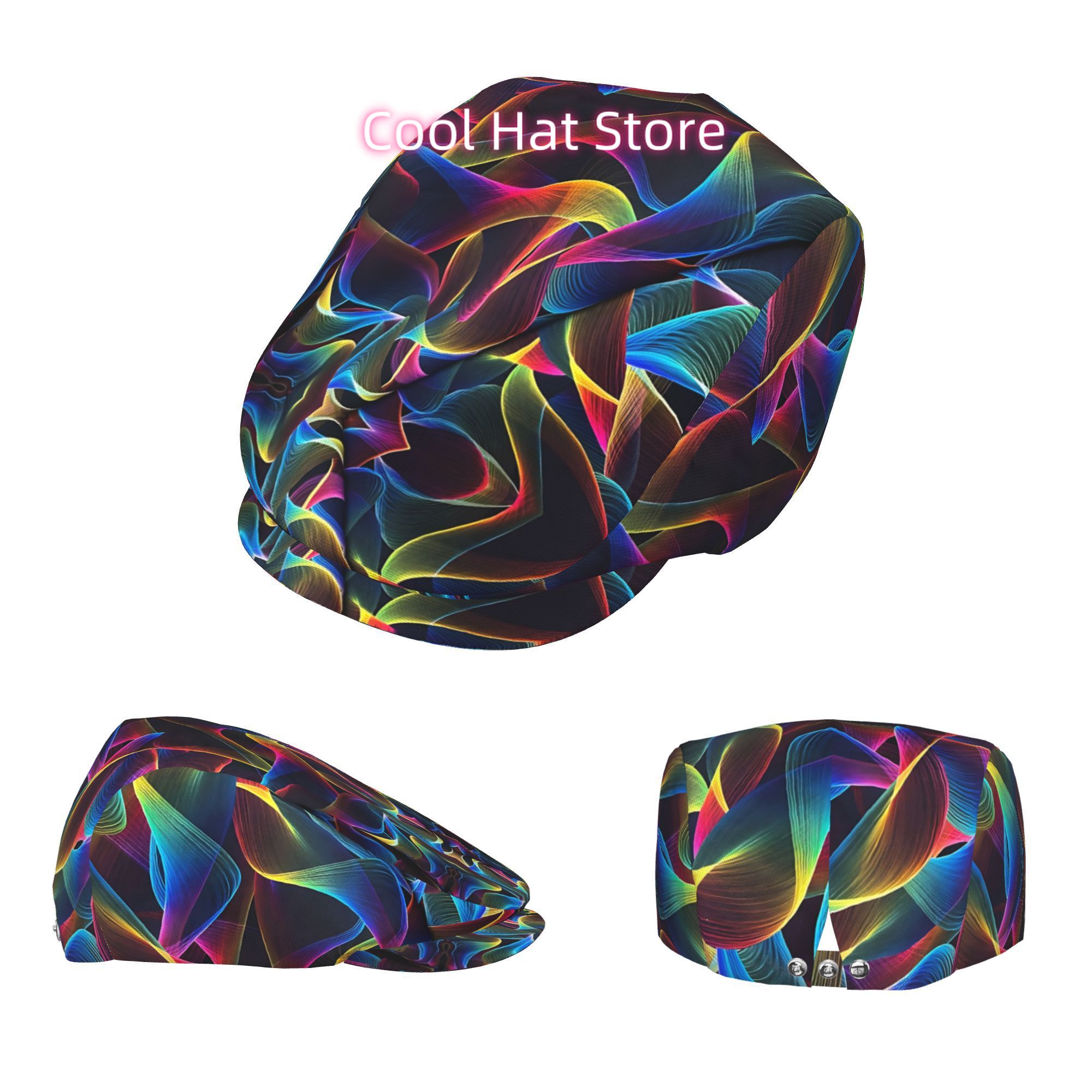 Full-width printing rainbow li - огляд і ціна Newsboy Cap Ivy