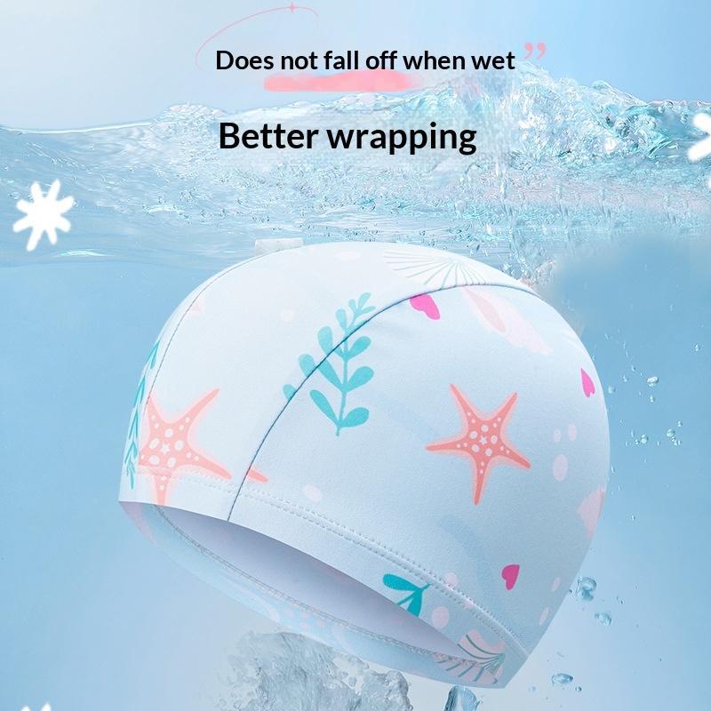 Kids Cartoon Swim Cap Elastic  - огляд і ціна Swim Hat Silicone