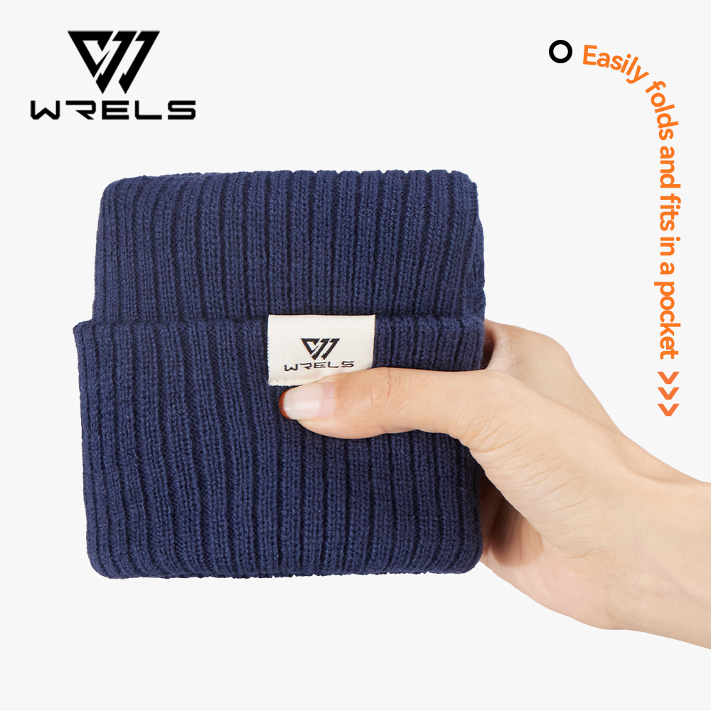 WRELS Winter Beanie Hat Knit C - огляд і ціна Beanie Cuffed Knit