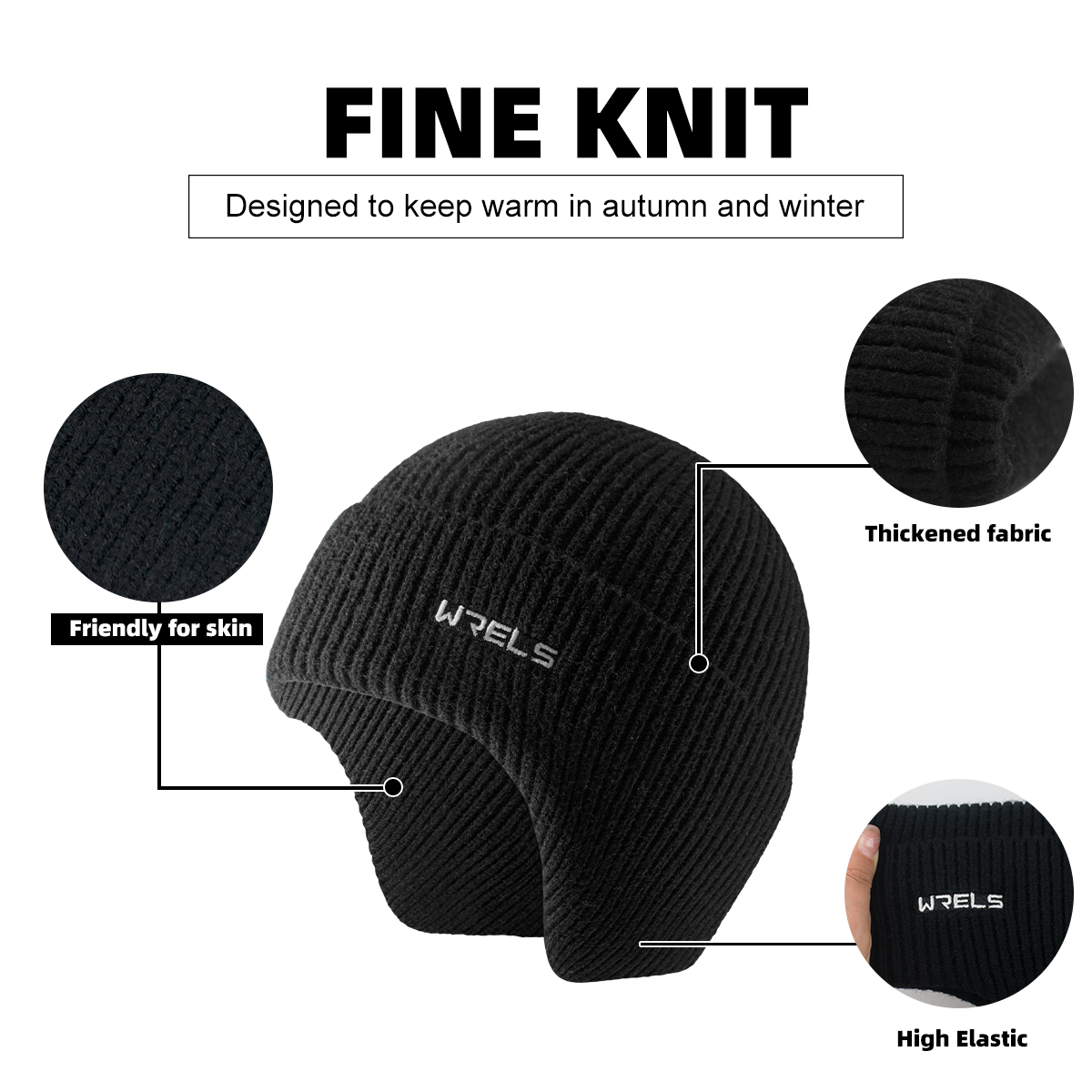 WRELS Winter Helmet Liner Earm - огляд і ціна Skull Cap Helmet Liner