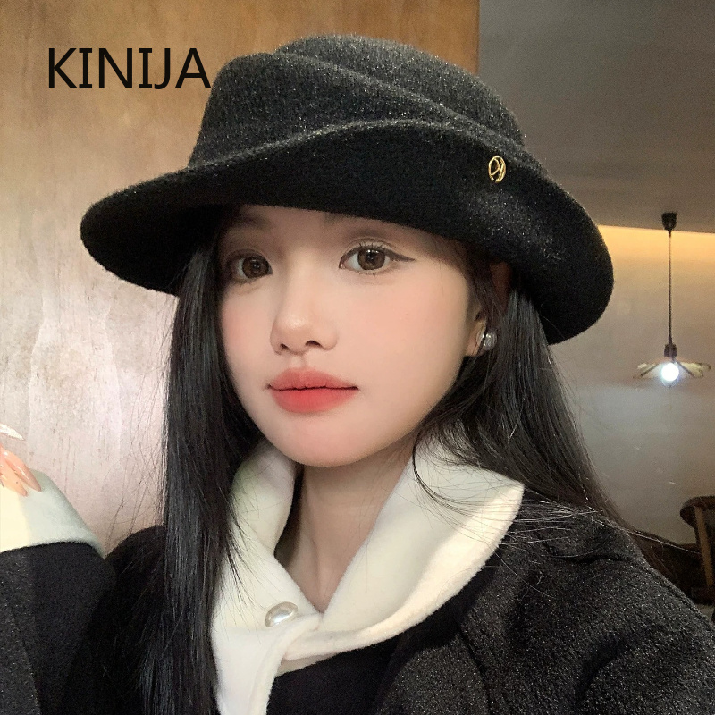 French Elegant Black Top Hat W - огляд і ціна Beret French Wool
