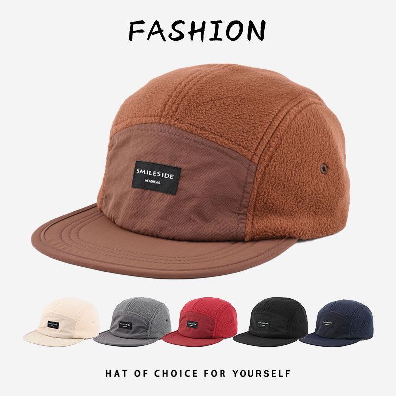 Men Women Fleece 5‑Panel Camp  - огляд і ціна Corduroy Cap 5 Panel