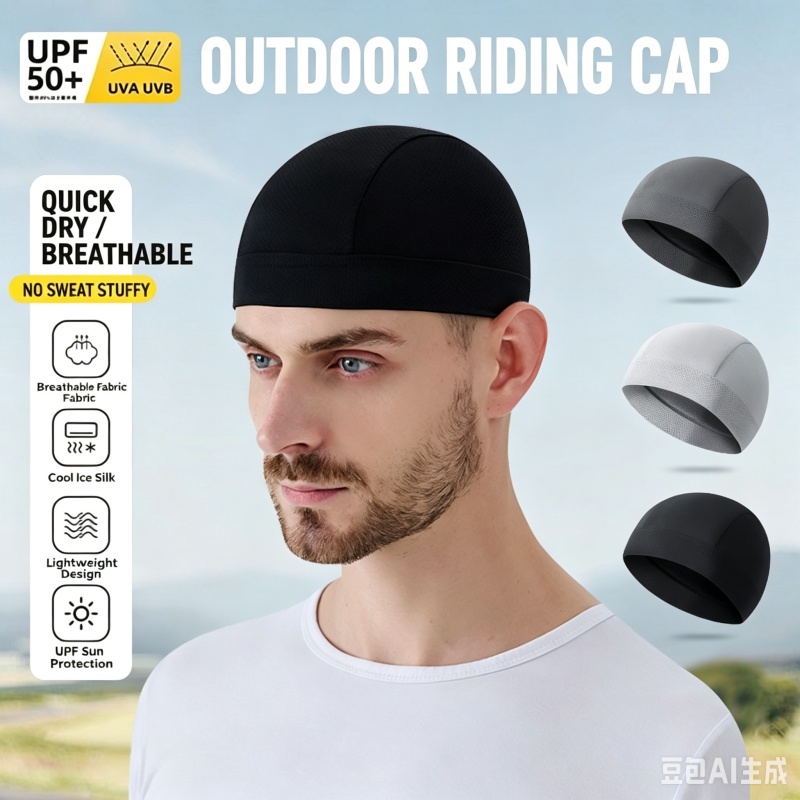 Summer Quick Dry Breathable Me - огляд і ціна Skull Cap Helmet Liner